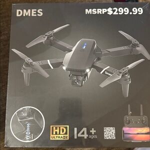 DMES Black‎ Drone  DMES P13-1 DRONE INTELLIGENT OBSTACLE AVOIDANCE HD ULTRA CAM